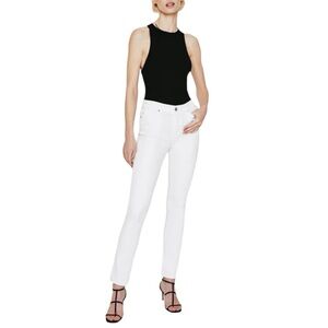 AG➕PREMIUM The Mari High Rise Slim Straight Jeans